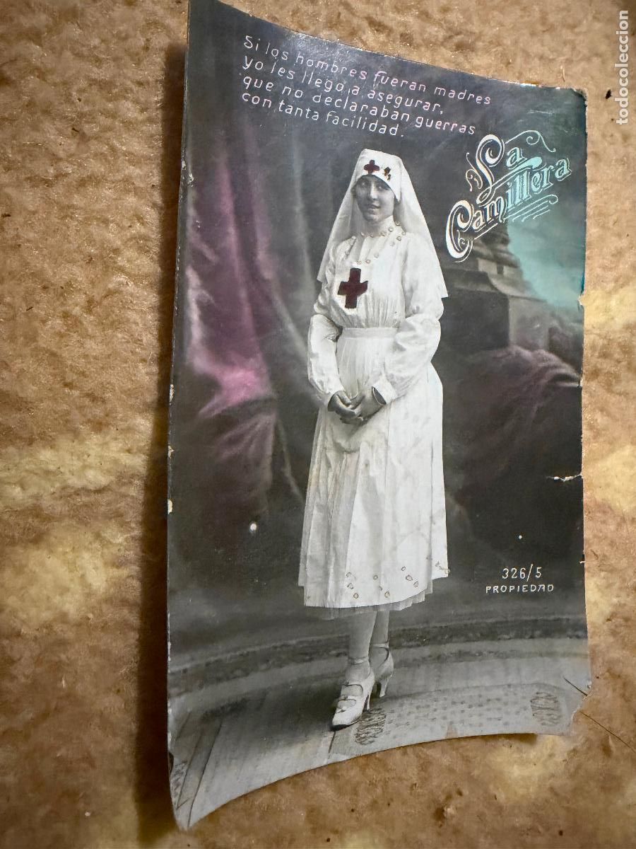 Militaria: Postal militar la camillera