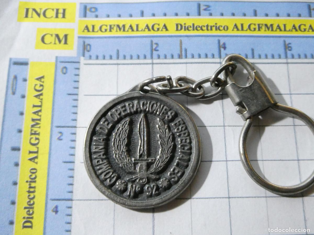Militaria: LLAVERO MILITAR. COE BOEL GOE. COMPA&Ntilde;&Iacute;A OPERACIONES ESPECIALES N&ordm; 92