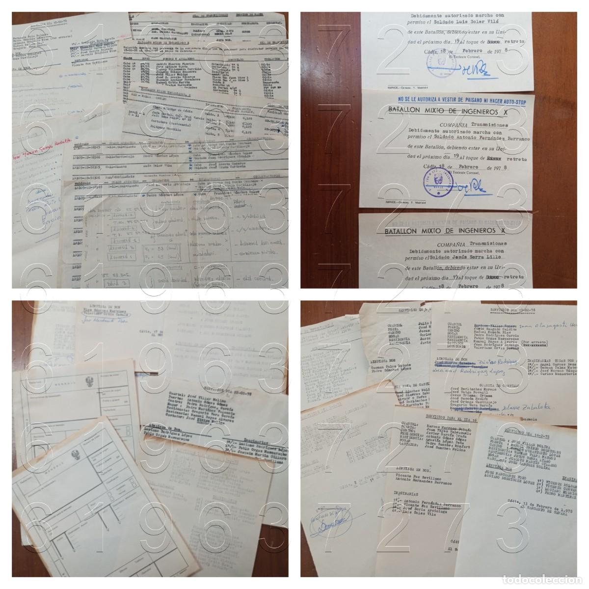 Militaria: CADIZ BATALLON MIXTO DE INGENIEROS TRANSMISIONES TODO LO QUE VES 1978LG27