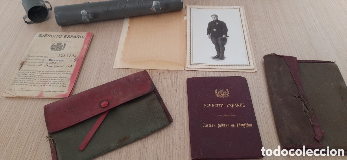 Militaria: Documentos variados de la &eacute;poca de Alfonso XIII