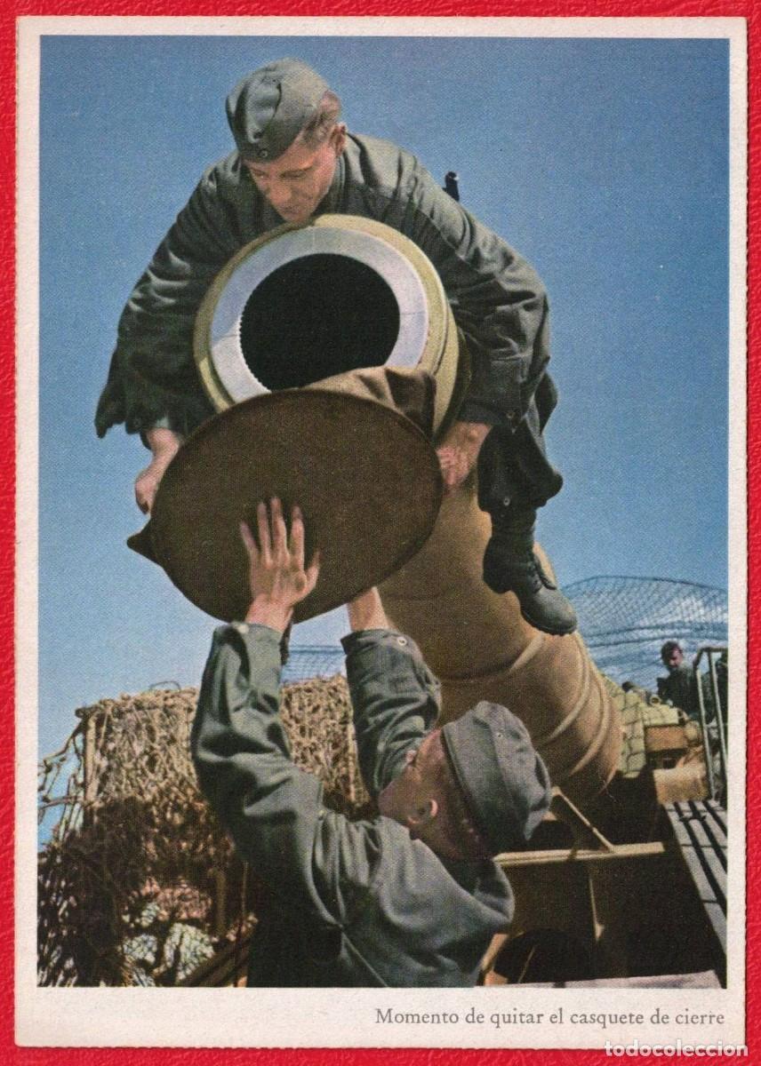 Militaria: Signal - Fotopostal patriotica original de epoca - Carl Werner Deutsches Reich - Edicion Espa&ntilde;ola -