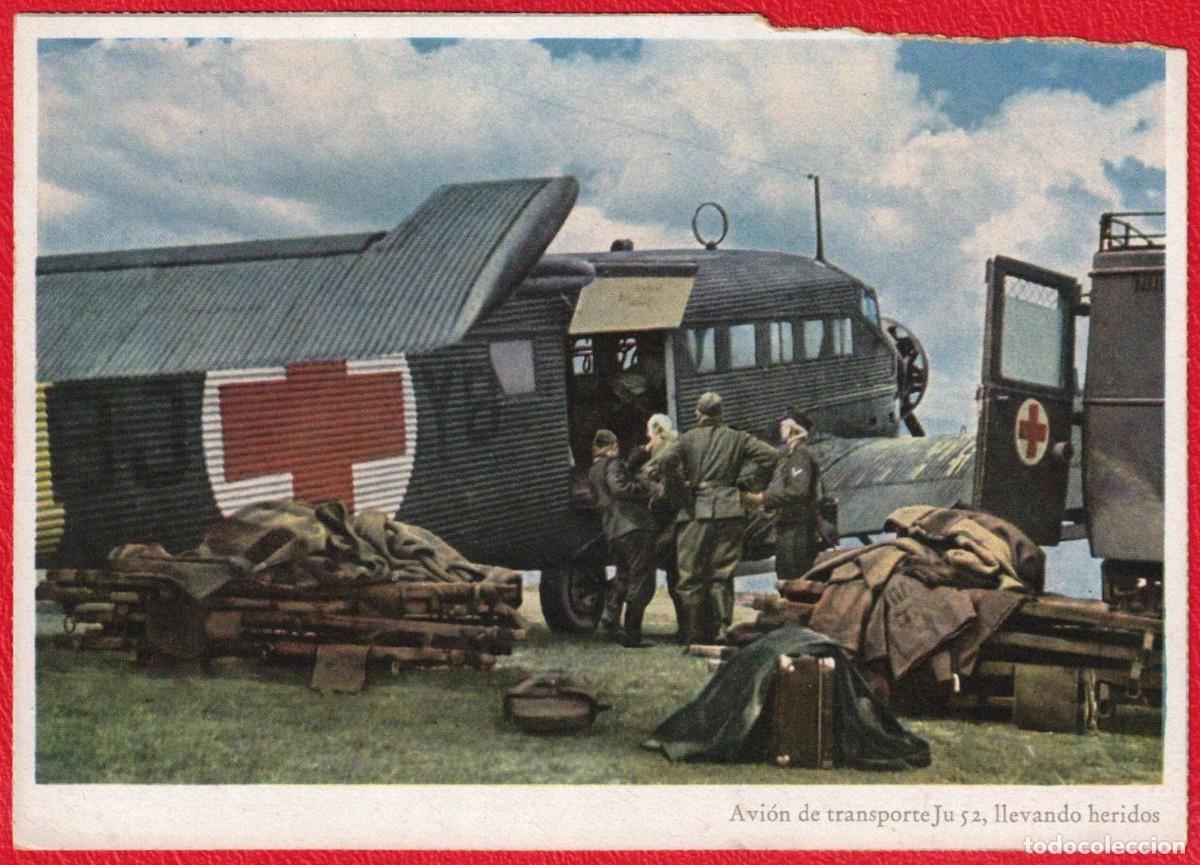 Militaria: Signal - Fotopostal patriotica original de epoca - Carl Werner Deutsches Reich - Edicion Espa&ntilde;ola -