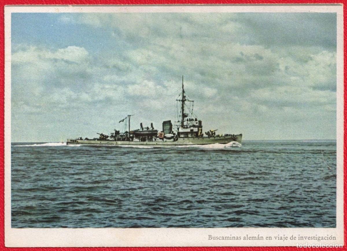 Militaria: Signal - Fotopostal patriotica original de epoca - Carl Werner Deutsches Reich - Edicion Espa&ntilde;ola -