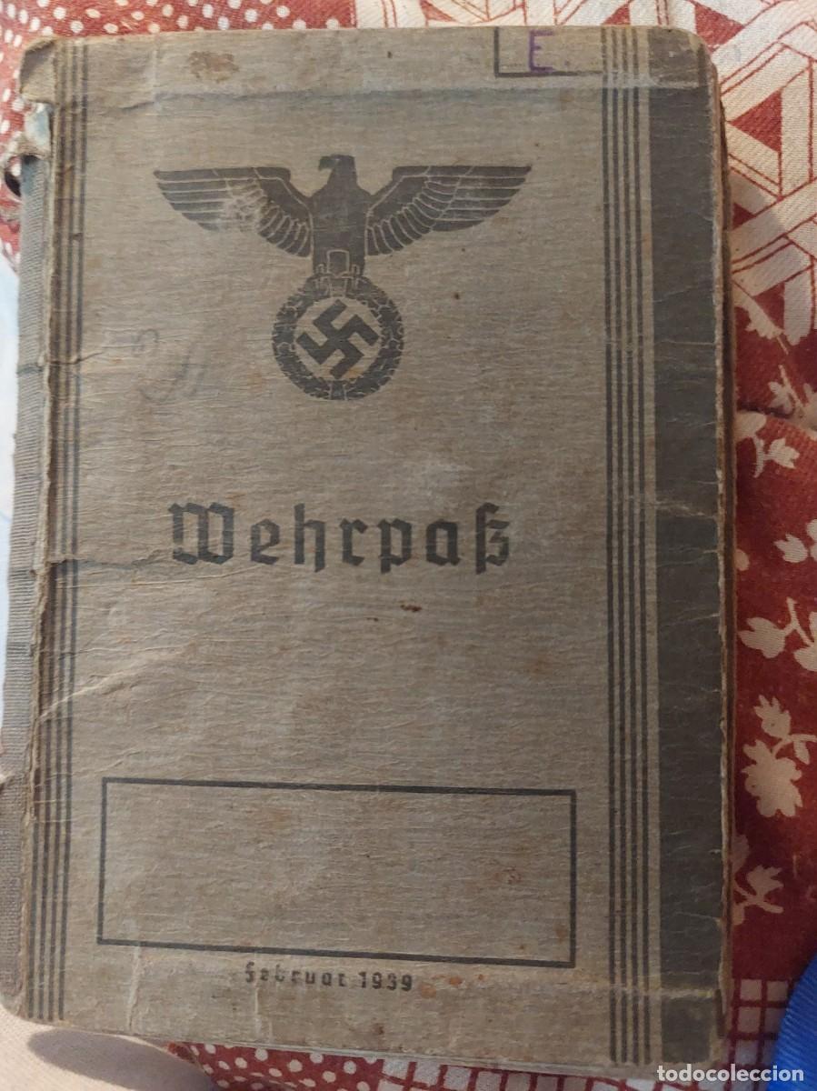 Militaria: 1940 wehrpass ii guerra mundial completo
