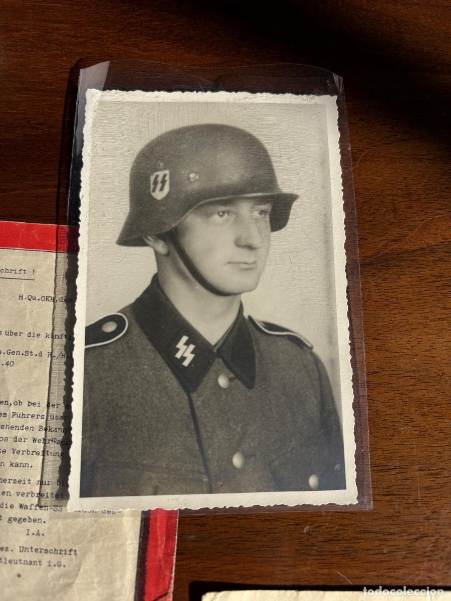 Militaria: Documentos soldado ss