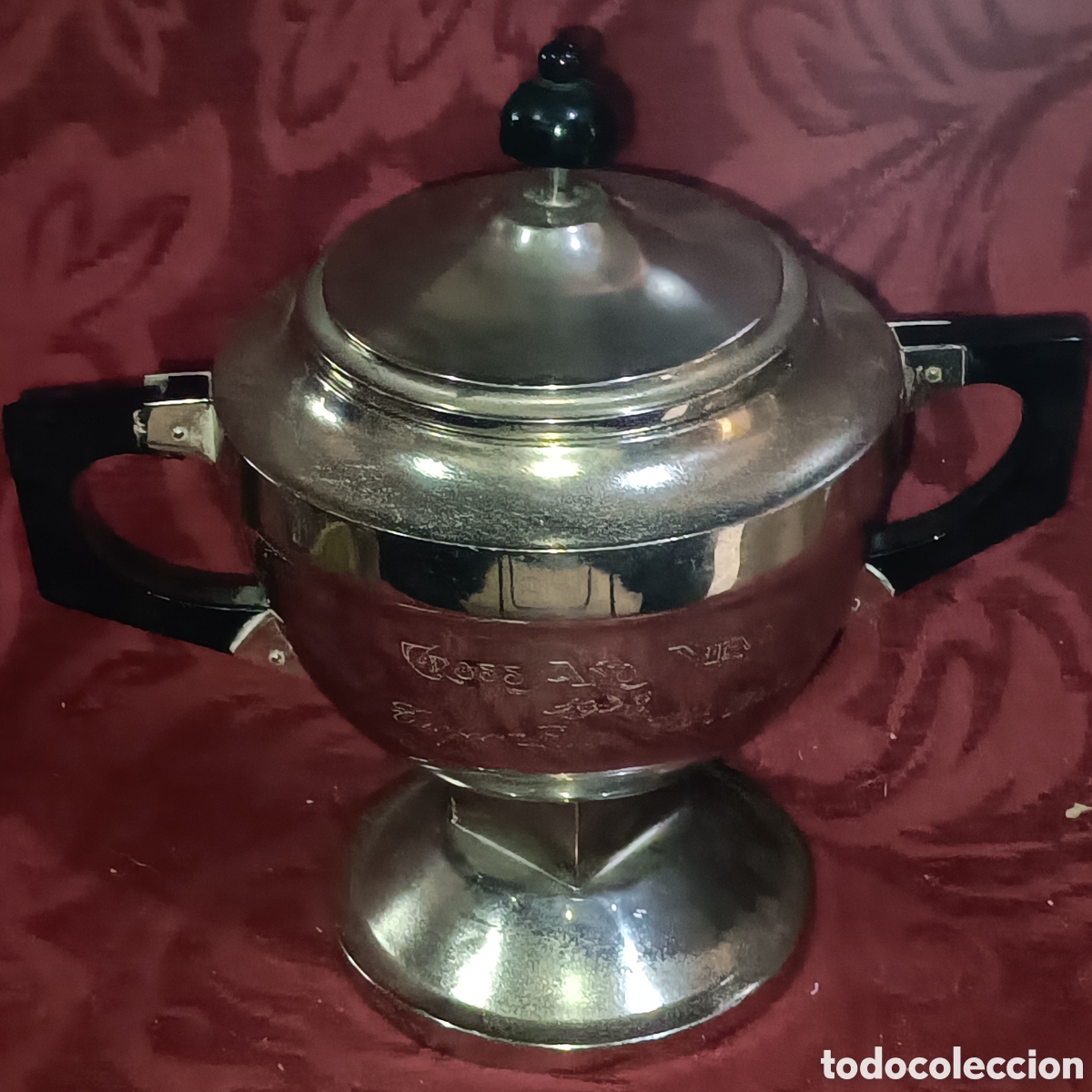 Militaria: Antiguo trofeo del Cross 1938 general Miaja