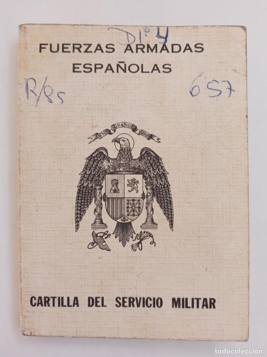 Militaria: FUERZAS ARMADAS ESPA&Ntilde;OLAS : CARTILLA DEL SERVICIO MILITAR . SEVILLA ( CON AGUILA DE SAN JUAN )