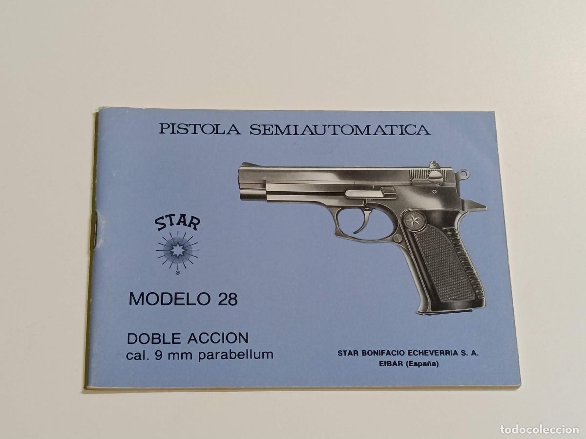 Militaria: Manual pistola Star Modelo 28