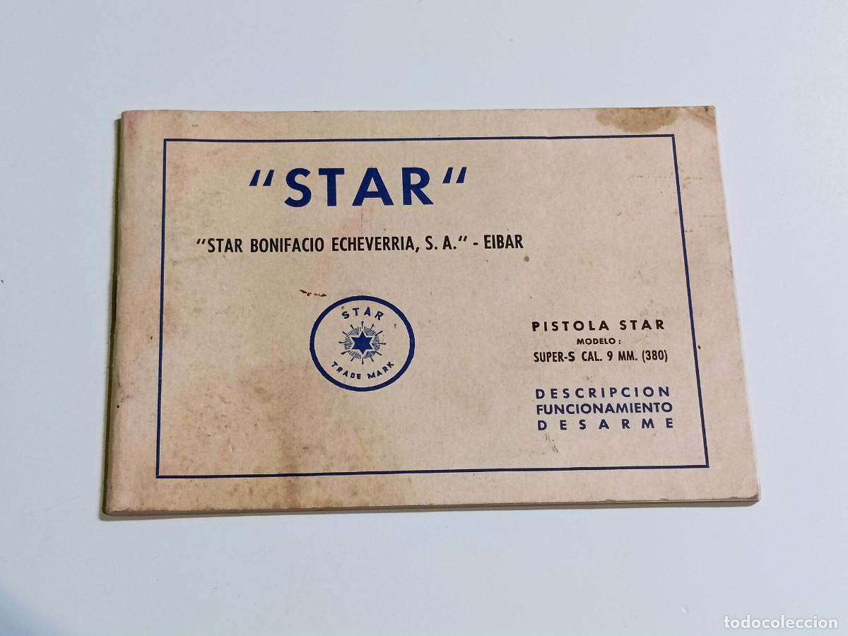 Militaria: Manual Pistola Star super-s