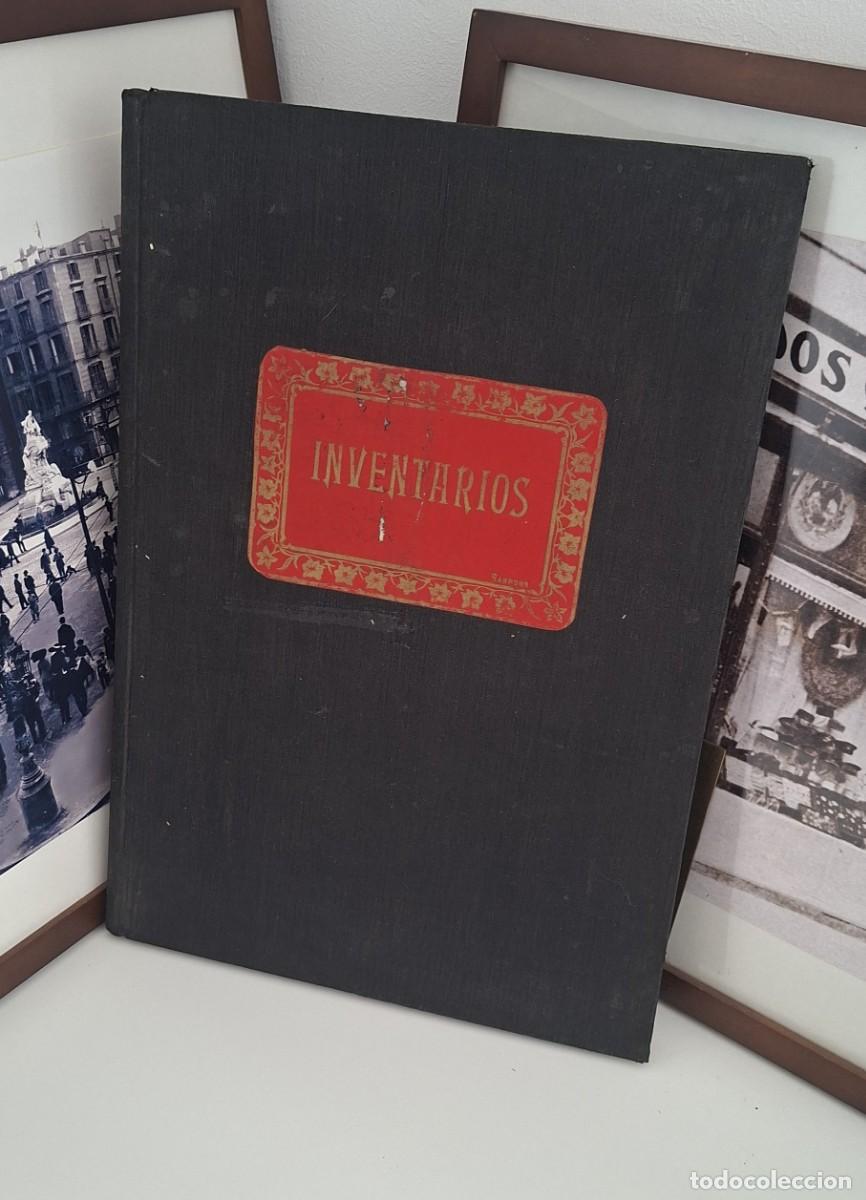 Militaria: LIBRO INVENTARIO NIETOS DE J.MEDINA A&Ntilde;O1941