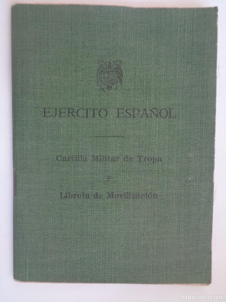 Militaria: EJERCITO ESPA&Ntilde;OL : CARTILLA MILITAR DE TROPA SOLDADO DE SEVILLA, RGTO. CABALLERIA SAGUNTO 7. 1968