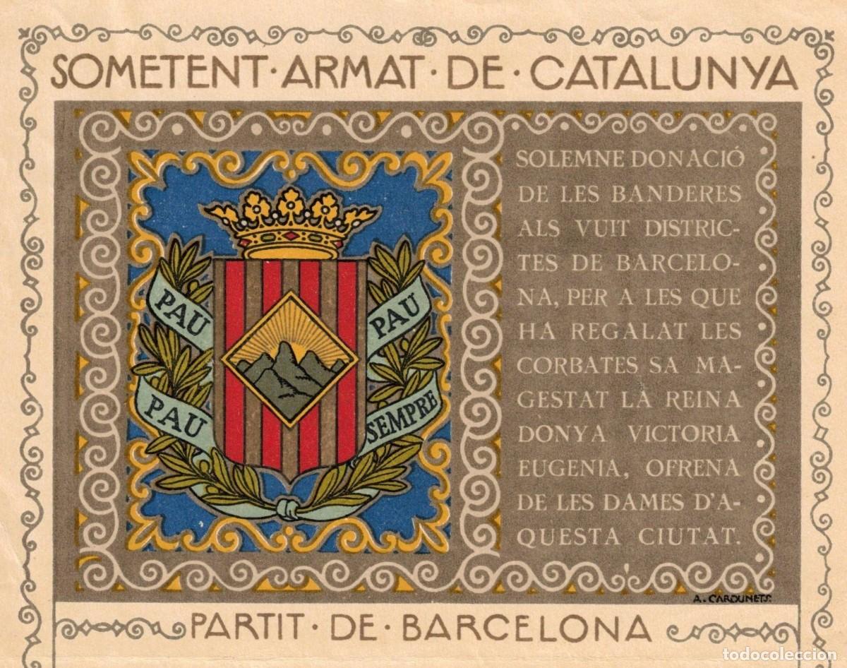 Militaria: Somaten Armado de Catalu&ntilde;a - Convocatoria Reina Victoria Eugenia de Battenberg - A&ntilde;o 1921 Barcelona