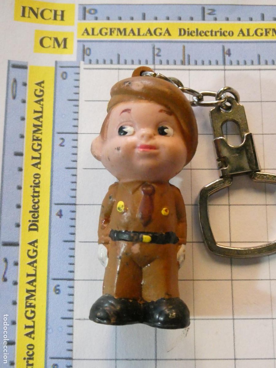 Militaria: LLAVERO MILITAR. MU&Ntilde;ECO NI&Ntilde;O SOLDADO RECLUTA MILI