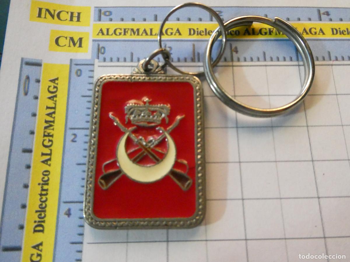 Militaria: LLAVERO MILITAR. REGULARES HERMANDAD JES&Uacute;S CAUTIVO M&Aacute;LAGA