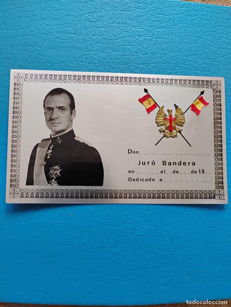 Military Antiques: PLACA MILITAR JURA DE LA BANDERA - A&Ntilde;OS 70/80