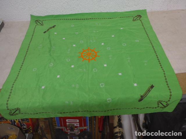Militaria: Antiguo pa&ntilde;uelo del barco naviera de marina Evergreen line, original