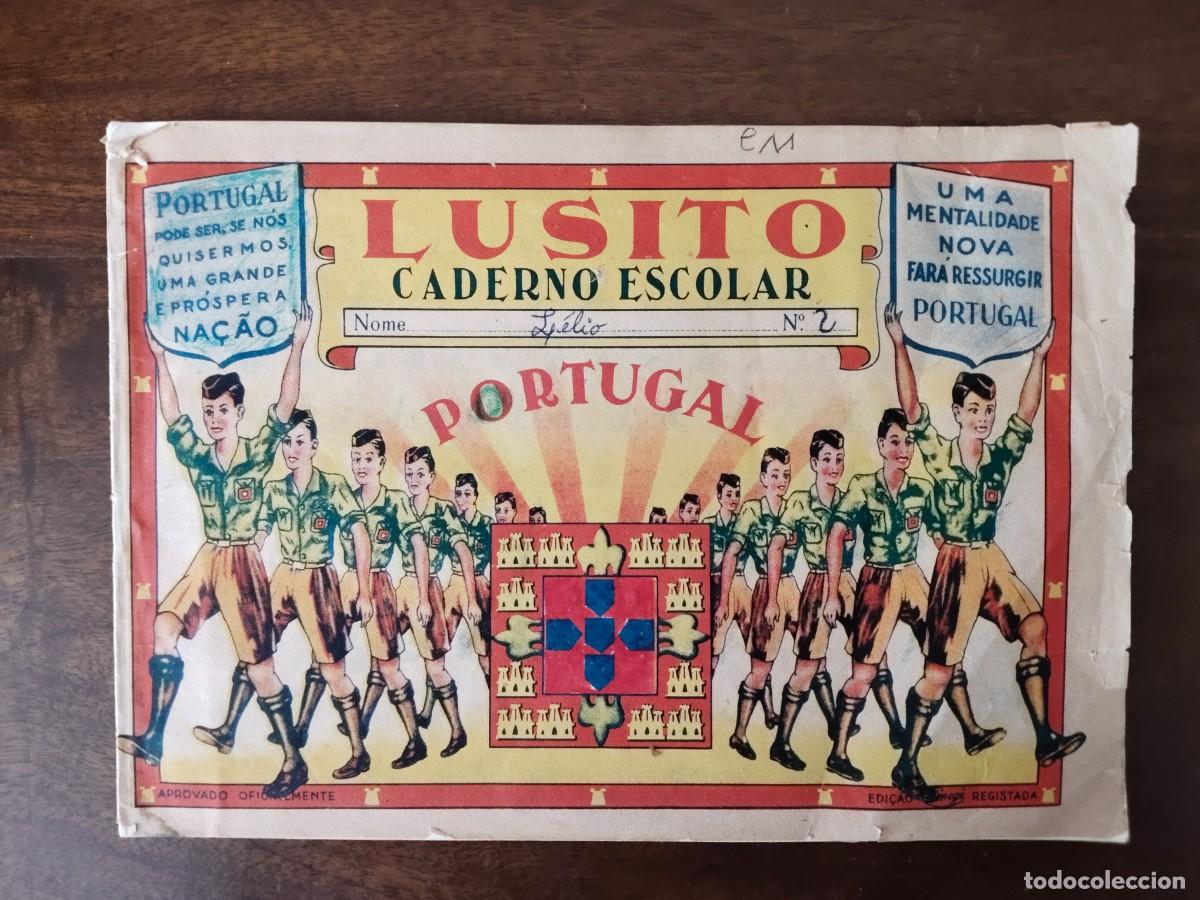 Militaria: Caderno Lusito y Lusita. Mocidade de Portugal. Varones y f&eacute;minas. Ver.