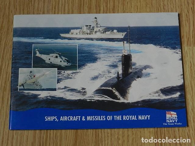 Militaria: Ships aircraft & missiles of the ROYAL NAVY The team works a&ntilde;o 1999
