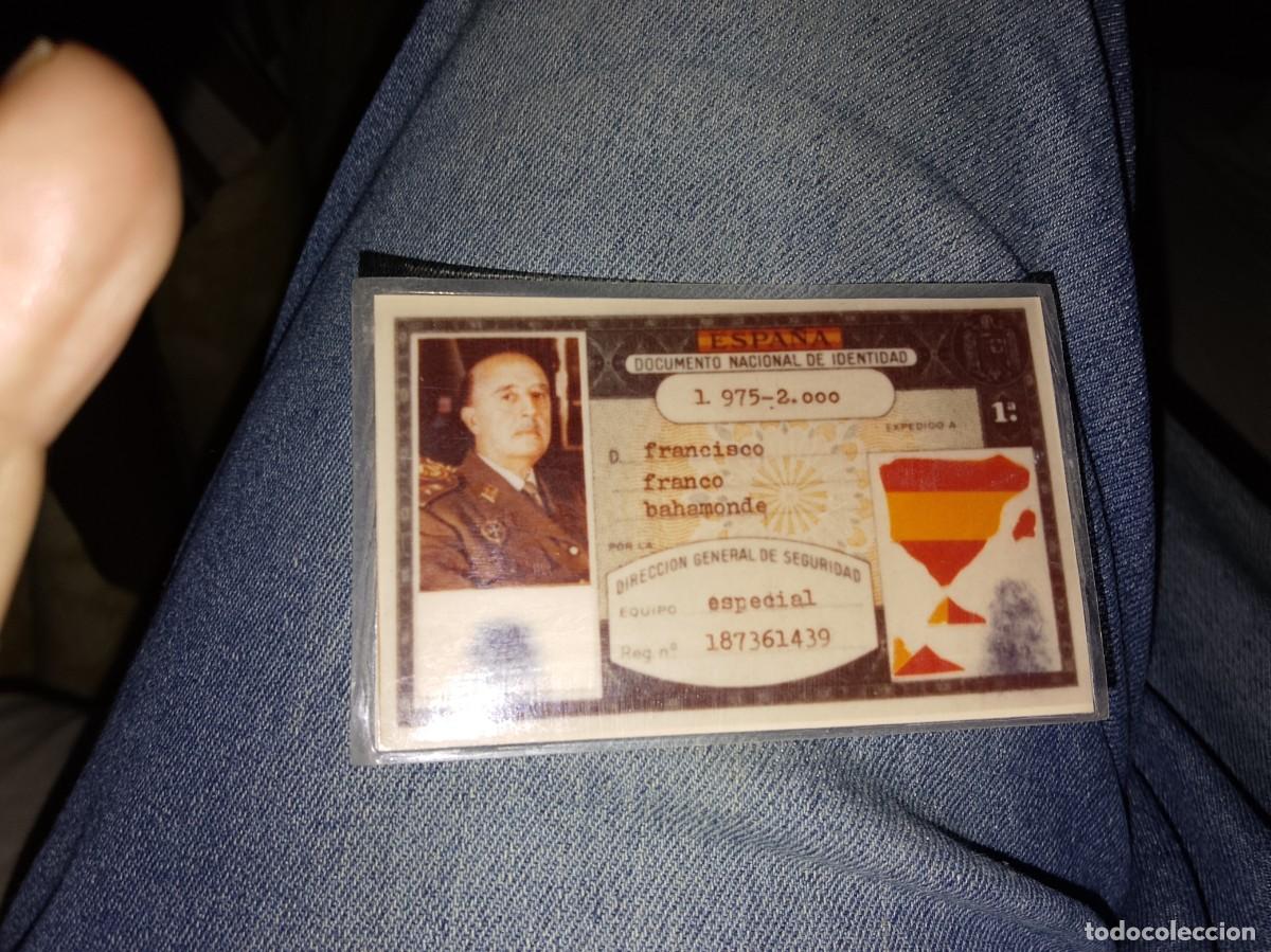 Militaria: Reproducci&oacute;n DNI francisco franco