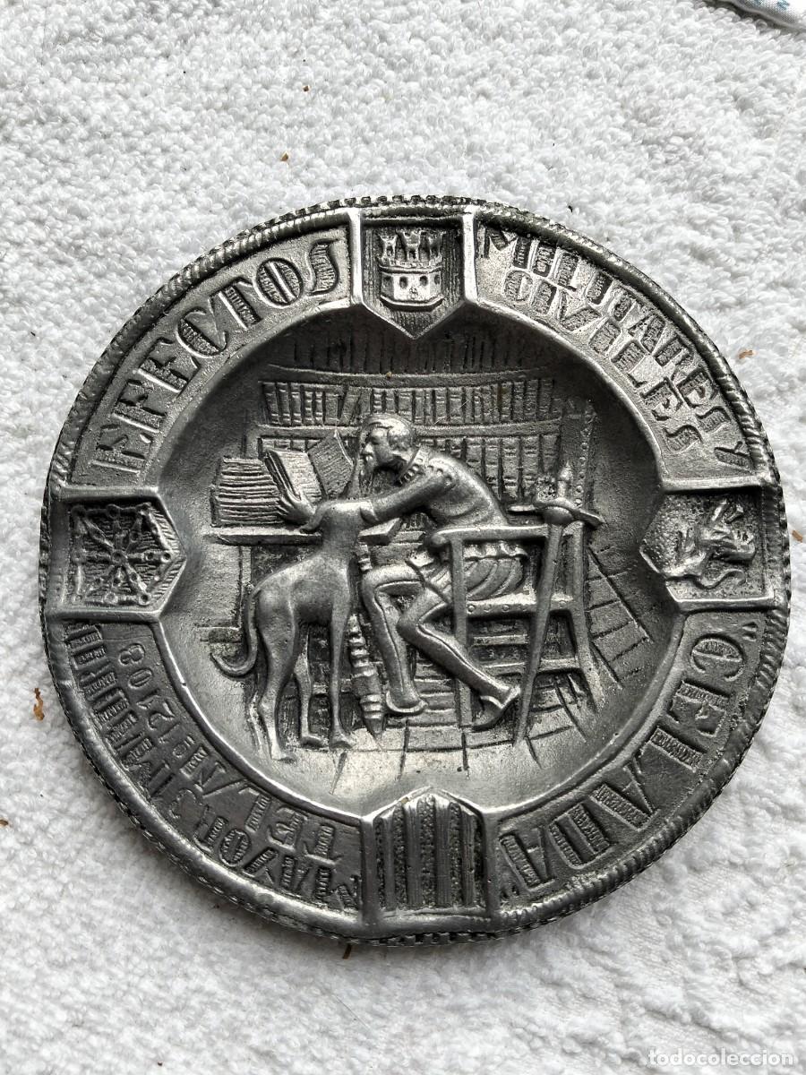 Militaria: CENICERO VINTAGE EFECTOS MILITARES Y CIVILES