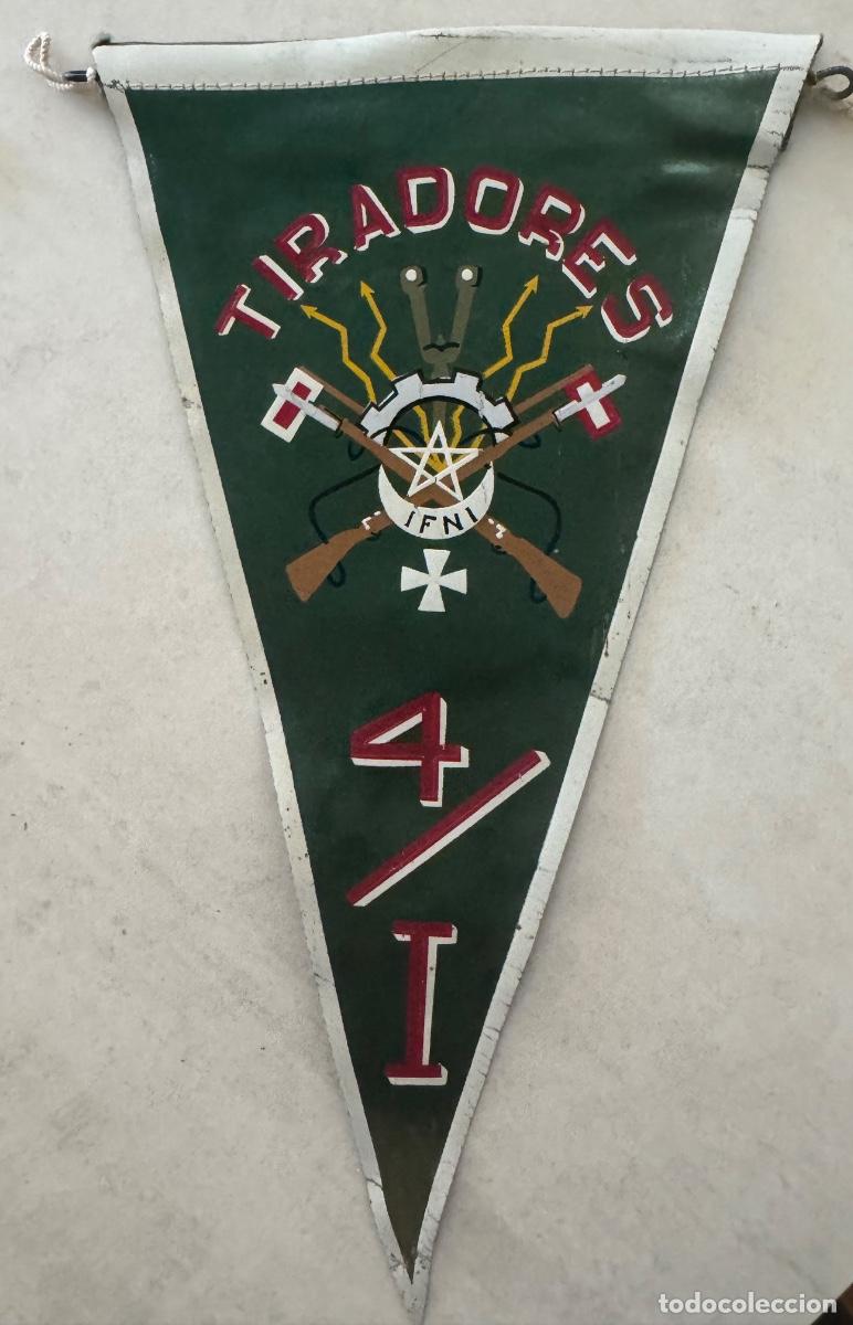 Militaria: BANDER&Iacute;N MILITAR - TIRADORES - IFNI