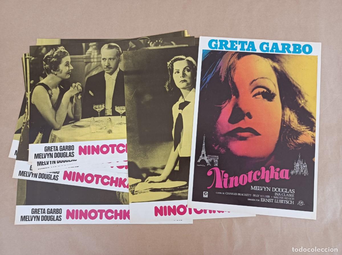 Militaria: 12 FOTOCROMOS PEL&Iacute;CULA NINOTCHKA JUEGO COMPLETO