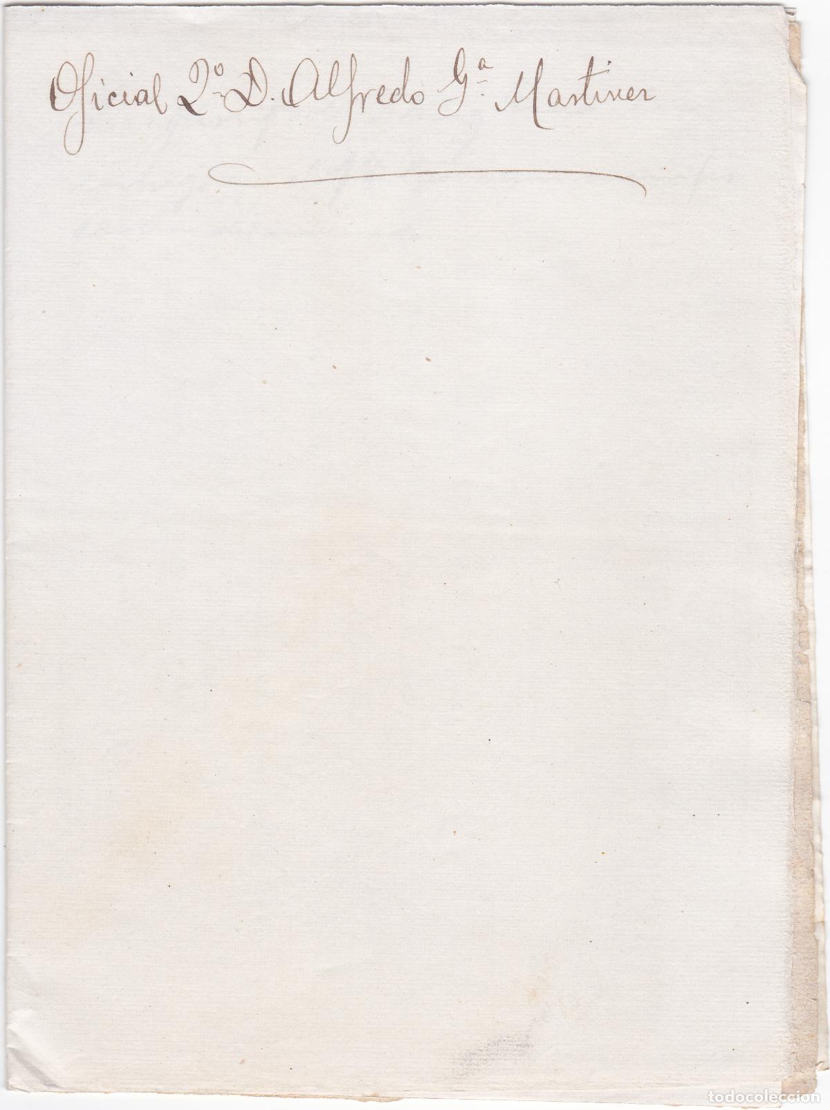 Militaria: informes sobre auxilios de marcha para la Coru&ntilde;a,procedente de GIBARA(CUBA).a&ntilde;o 1898