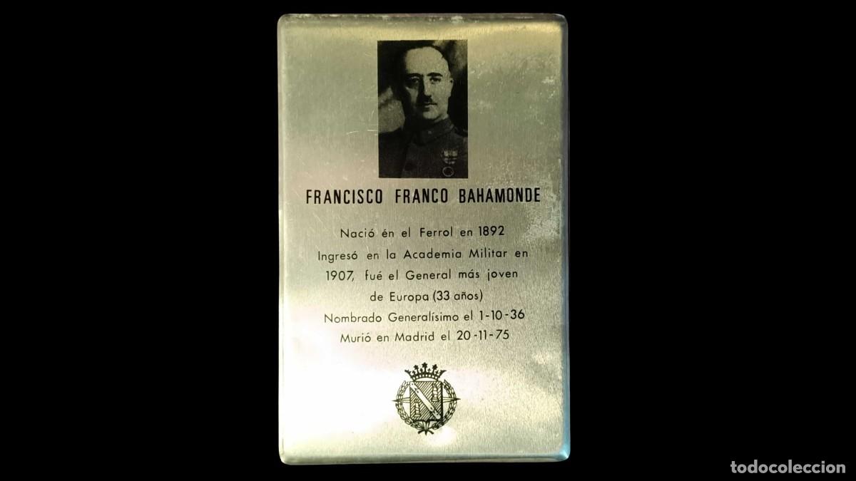 Military Antiques: LIBRETA AGENDA ALUMINIO FRANCISCO FRANCO BAHAMONDE &middot; APUNTES MANUSCRITOS &Eacute;POCA &middot; A&Ntilde;OS 70