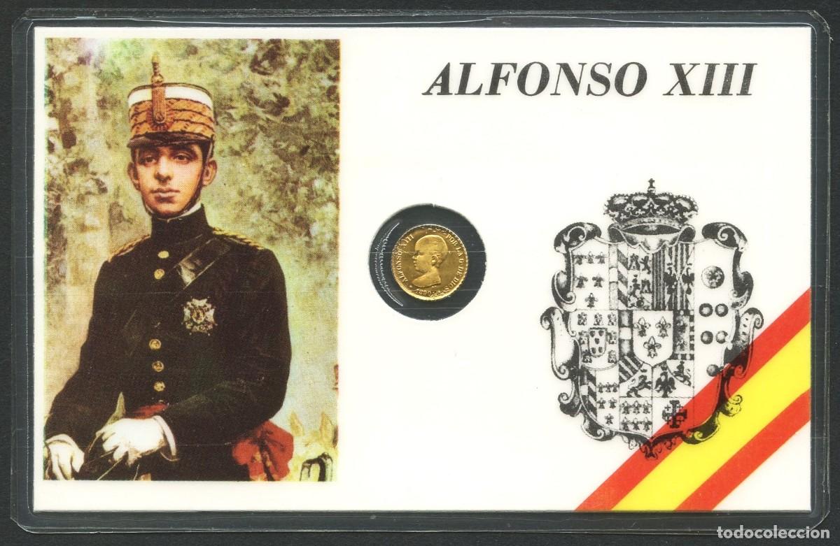 Militaria: MEDALLA, CARNET CONMEMORATIVO, REY ALFONSO XIII