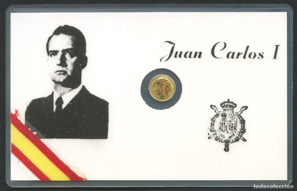 Militaria: MEDALLA, CARNET CONMEMORATIVO, REY JUAN CARLOS I