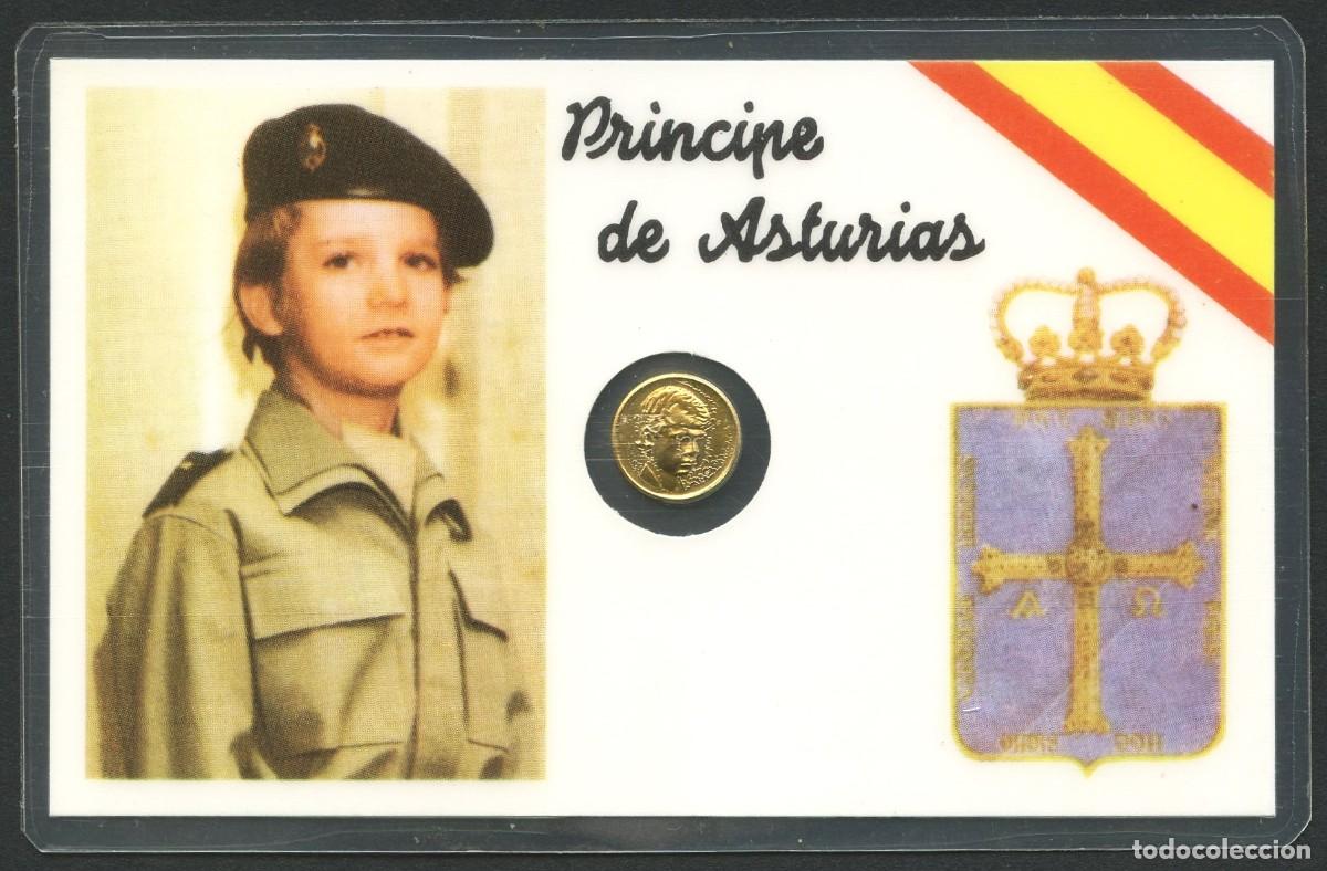 Militaria: MEDALLA, CARNET CONMEMORATIVO, PR&Iacute;NCIPE DE ASTURIAS
