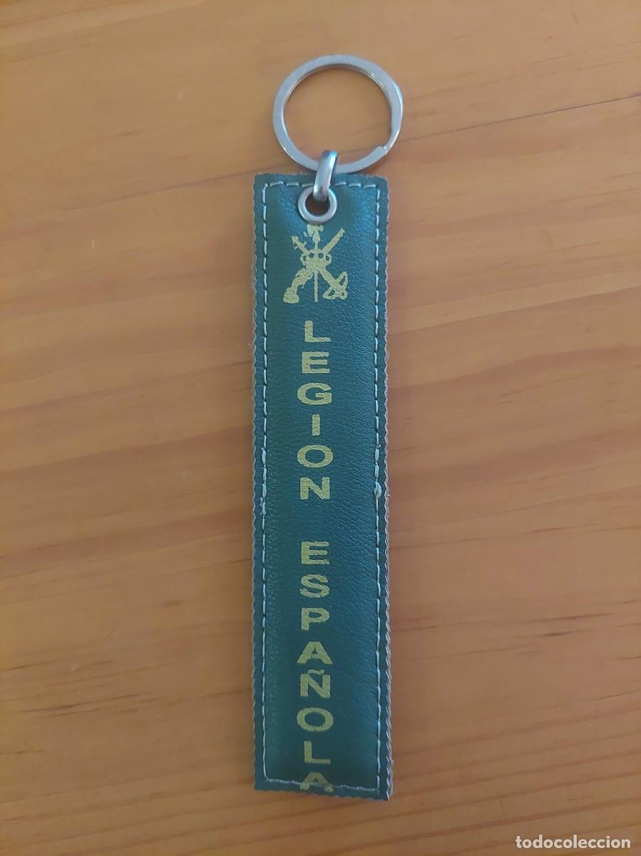 Militaria: LLAVERO PIEL - LEGION ESPA&Ntilde;OLA - EJERCITO ESPA&Ntilde;A - NUEVO A ESTRENAR
