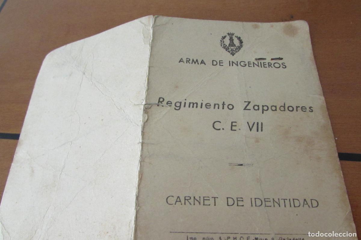 Militaria: REGIMIENTO DE ZAPADORES C.E. VII CARNET SALAMANCA 1959