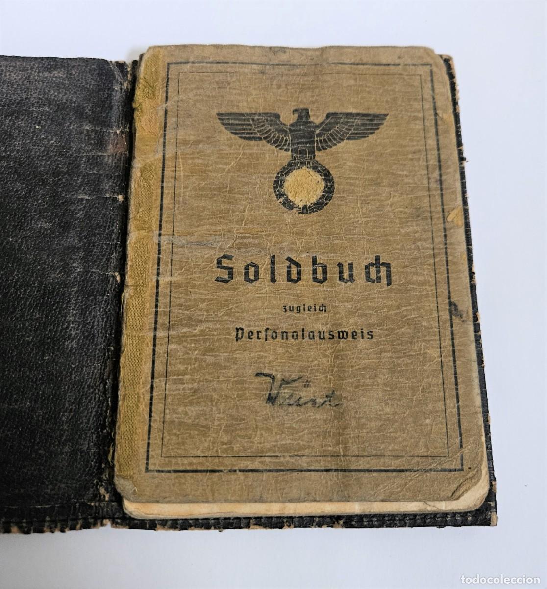 Militaria: Soldbuch original de la segunda guerra mundial. 1939 - 1945
