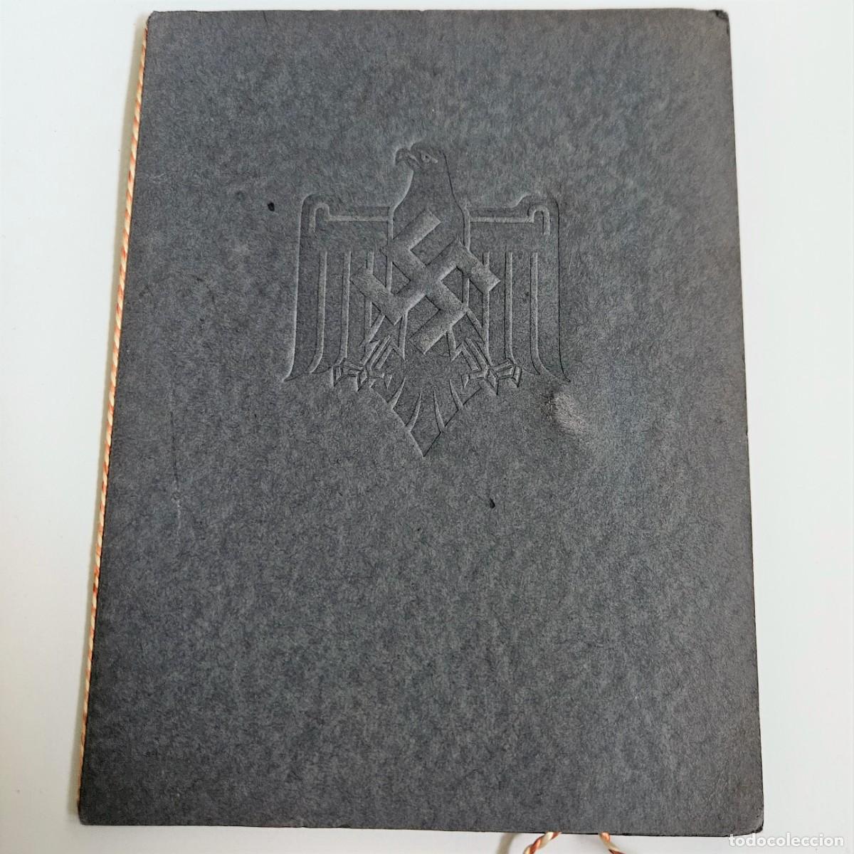 Militaria: Wehrmacht. Documento original &rdquo;Grenzlandkreisfest Lucha Libre&rdquo;. 1937