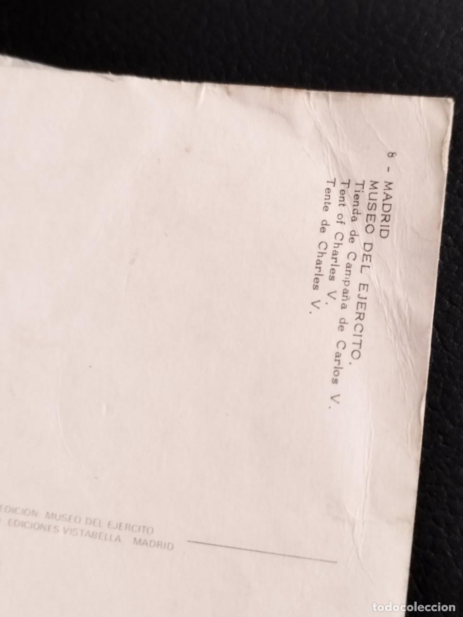 Militaria: Colecci&oacute;n 5 tarjetas postales del museo del ejercito. - Foto 8