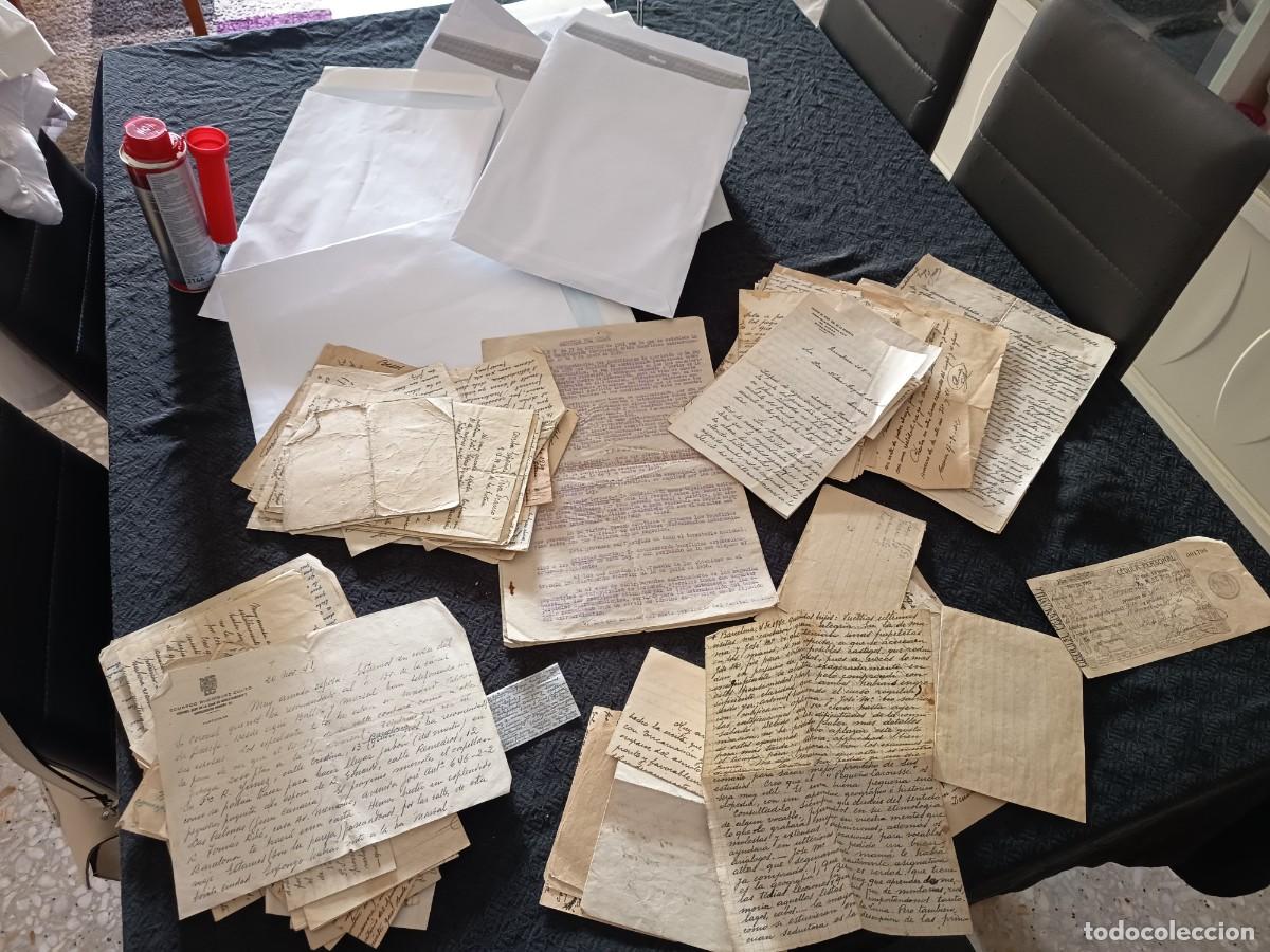 Militaria: Cartas de Preso Rep&uacute;blicano famoso Josep Mar&iacute;a Ferr&aacute;n coste de Segarra.