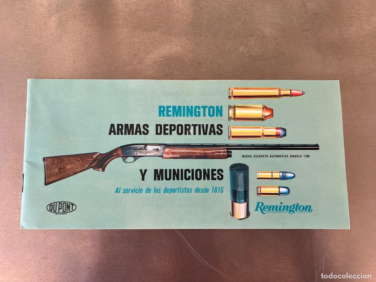 Militaria: CATALOGO REMINGTON ARMAS DEPORTIVAS Y MUNICIONES