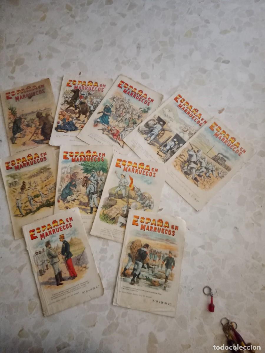 Militaria: 10 ANTIGUAS REVISTAS BELICAS ESPA&Ntilde;A EN MARRUECOS- EDITORIAL MAUCCI