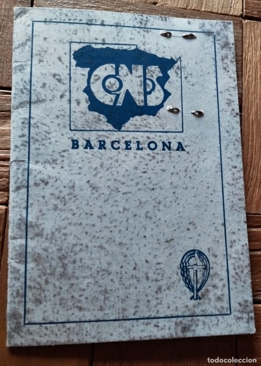 Militaria: Carnet sindicato CNS - Foto 4