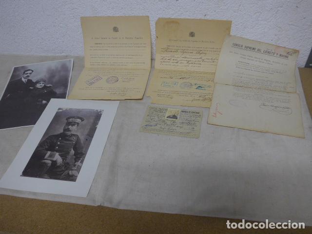 Military Antiques: Antiguo lote de documentos de la viuda de un oficial Voluntario de Santander en Guerra de Cuba