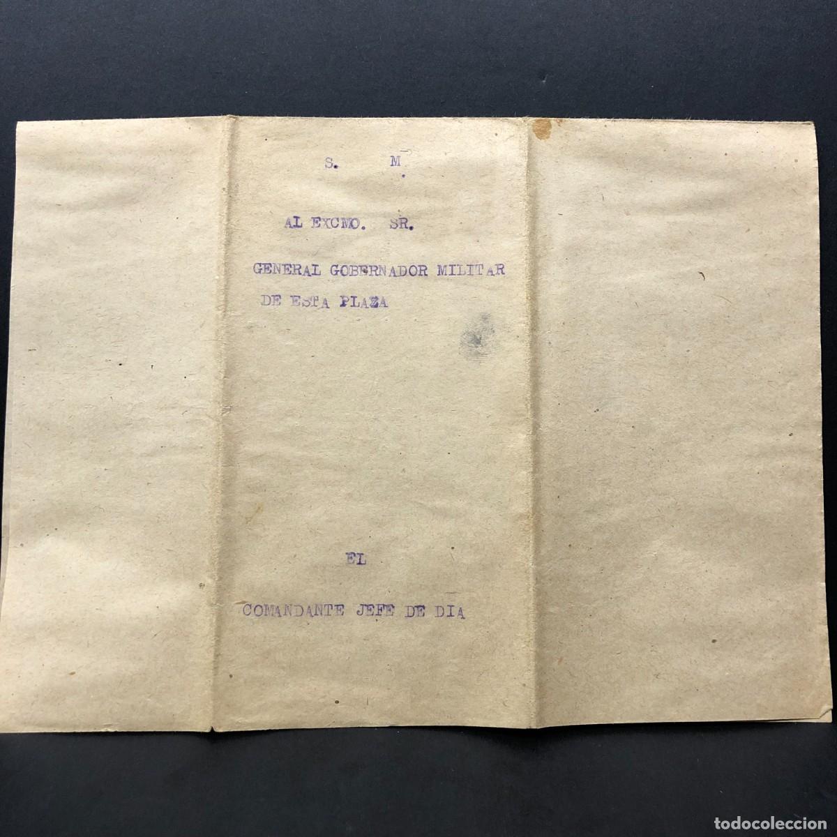 Militaria: REGIMIENTO ARTILLERIA DE MONTA&Ntilde;A NUM. 29 - HUESCA - DOCUMENTO MILITAR / 536
