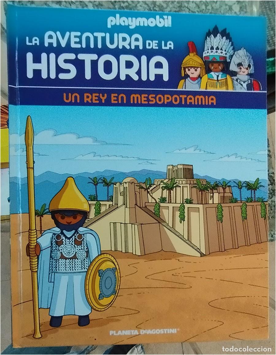 Militaria: UN REY EN MESOPOTAMIA PLAYMOBIL LA AVENTURA DE LA HISTORIA LIBRO COMIC NUMERO 3