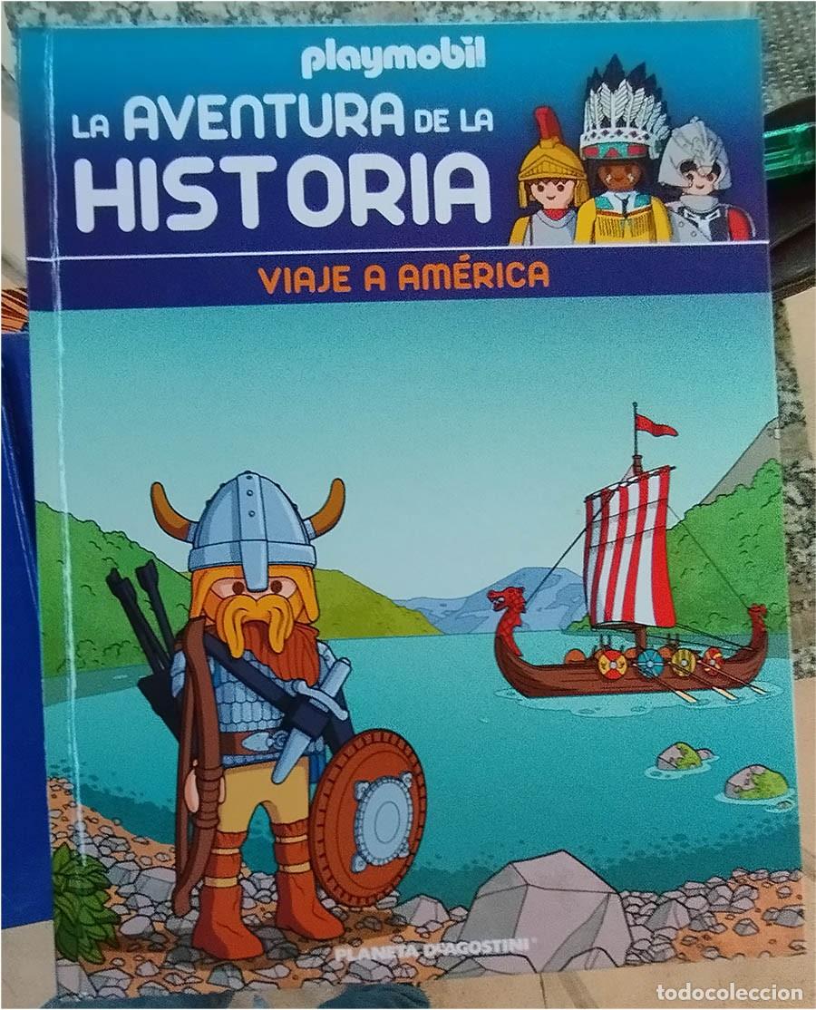 Militaria: VIAJE A AMERICA PLAYMOBIL LA AVENTURA DE LA HISTORIA LIBRO COMIC NUMERO 15
