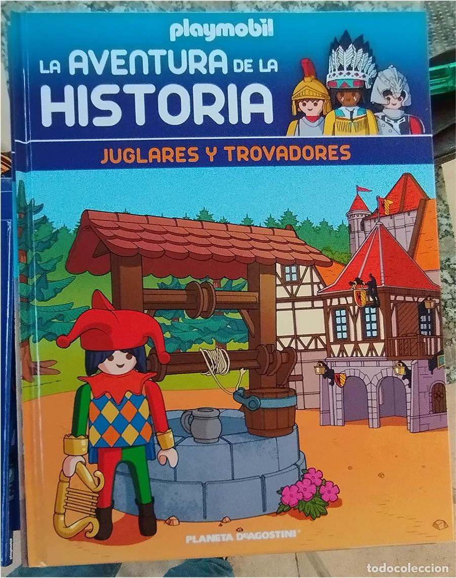 Militaria: JUGLARES Y TROVADORES PLAYMOBIL LA AVENTURA DE LA HISTORIA LIBRO COMIC NUMERO 19