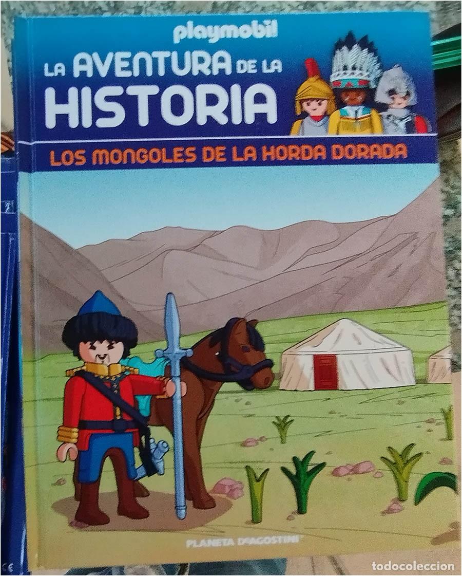 Militaria: LOS MONGOLES DE LA HORDA DORADA PLAYMOBIL LA AVENTURA DE LA HISTORIA LIBRO COMIC NUMERO 22