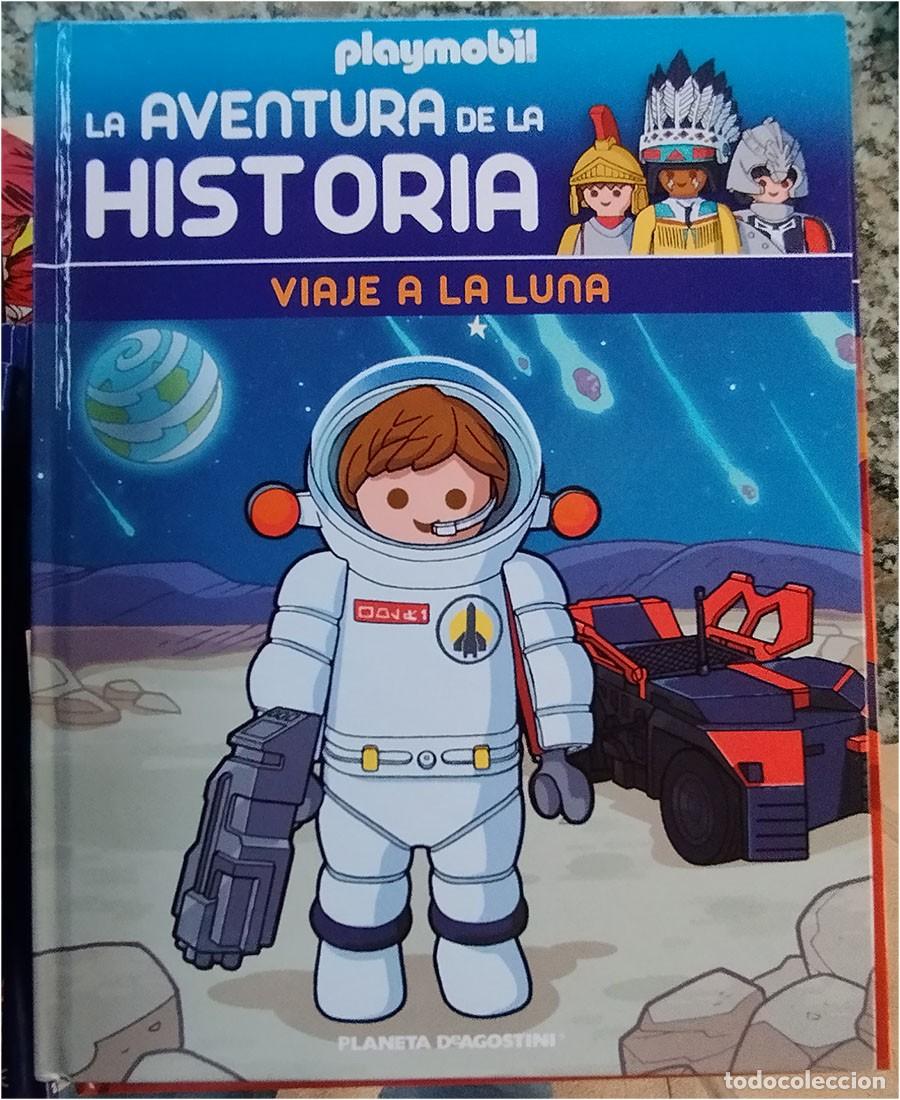 Militaria: VIAJE A LA LUNA PLAYMOBIL LA AVENTURA DE LA HISTORIA LIBRO COMIC NUMERO 49