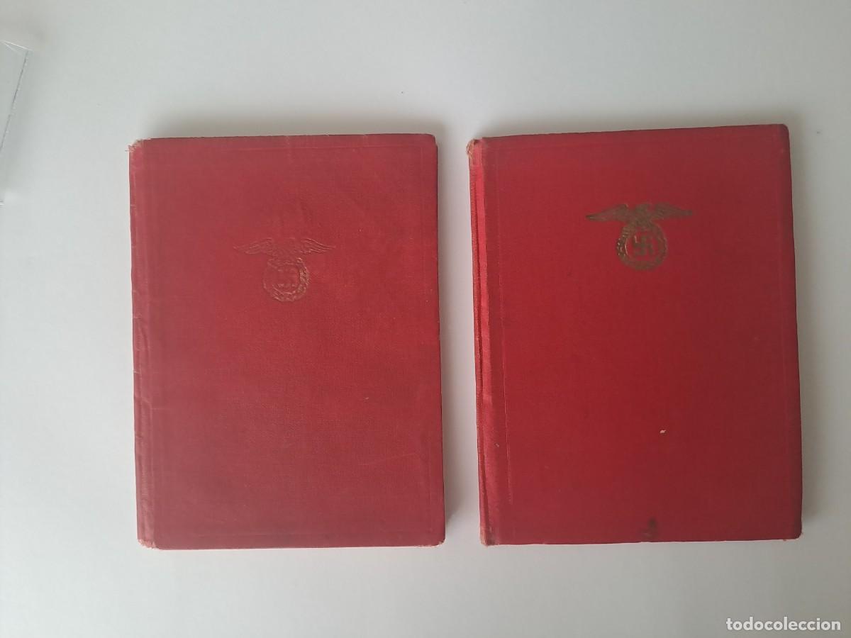 Militaria: Dos cartillas afiliaci&oacute;n del partido ( NSDAP) padre e hija .