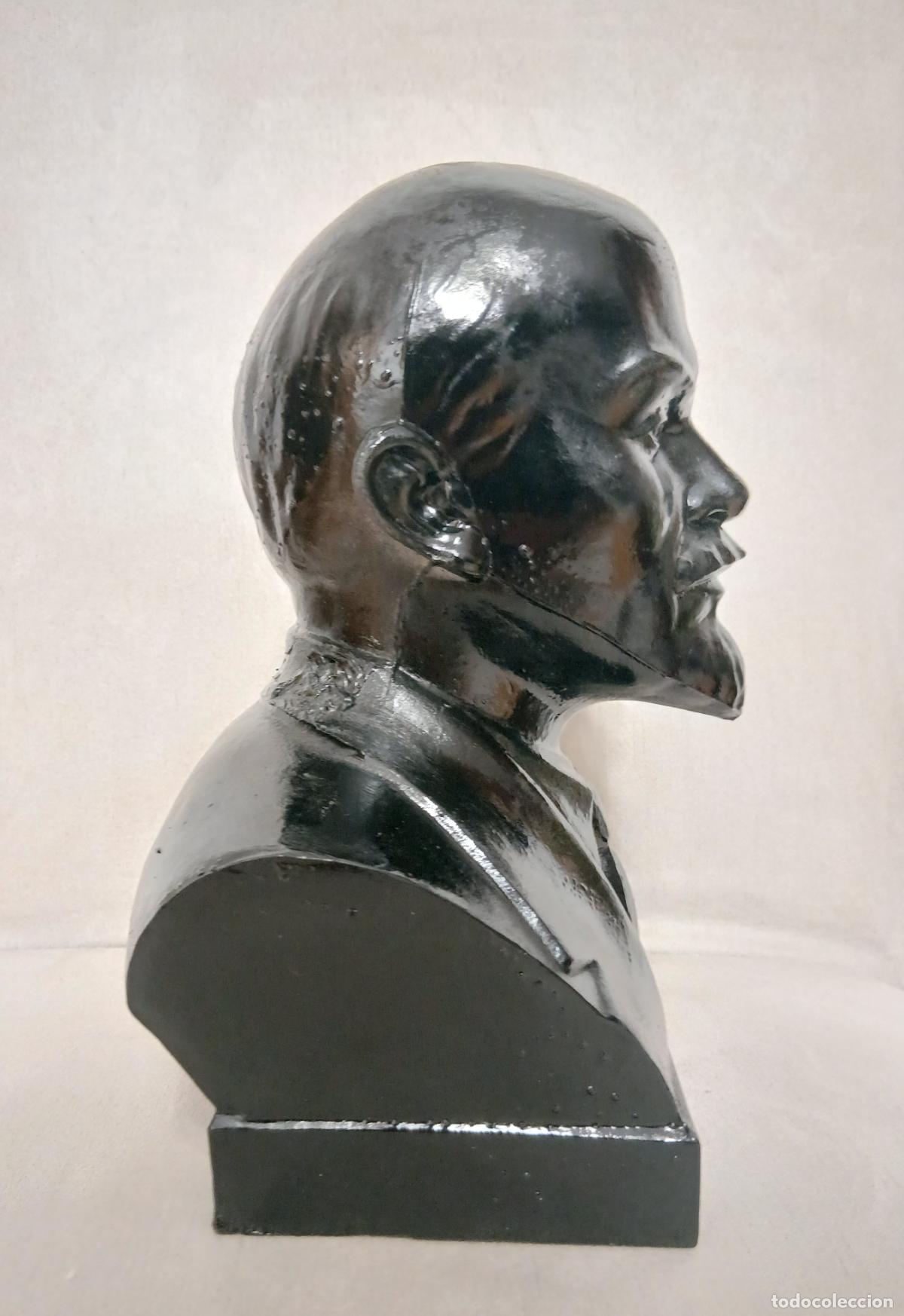 Militaria: Busto de Lenin.Silumina - Foto 3