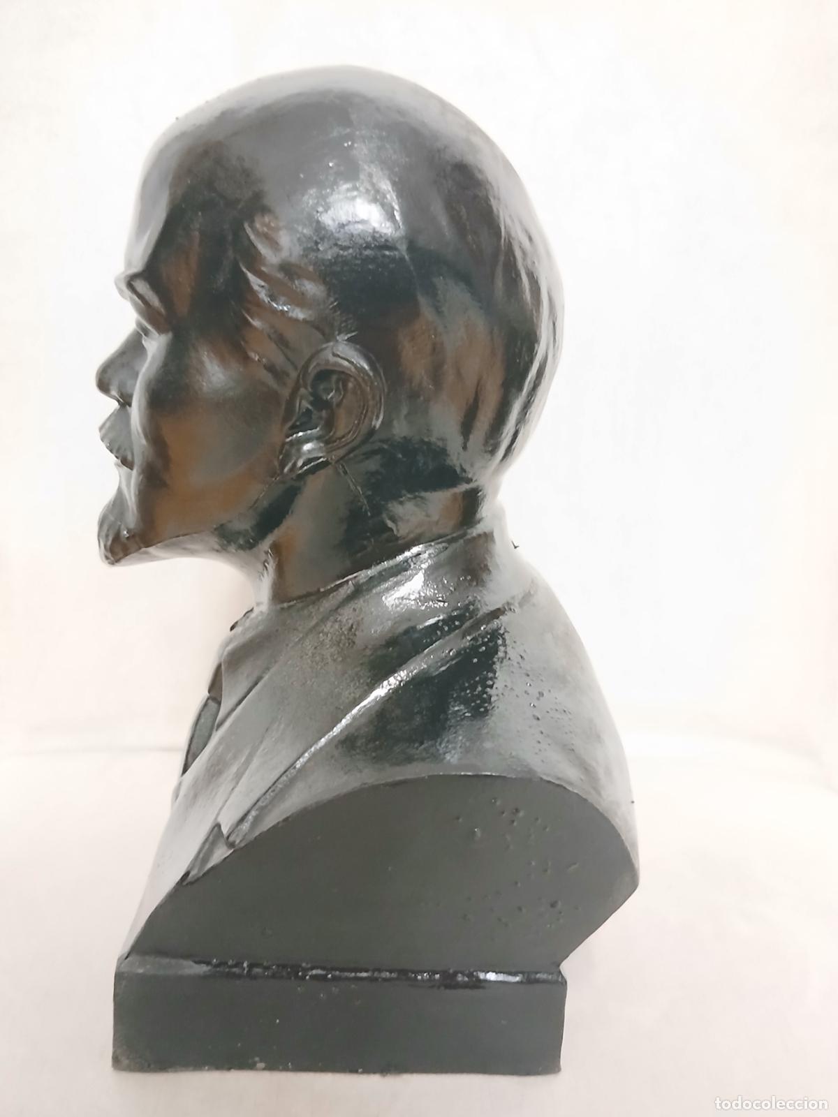 Militaria: Busto de Lenin.Silumina - Foto 5